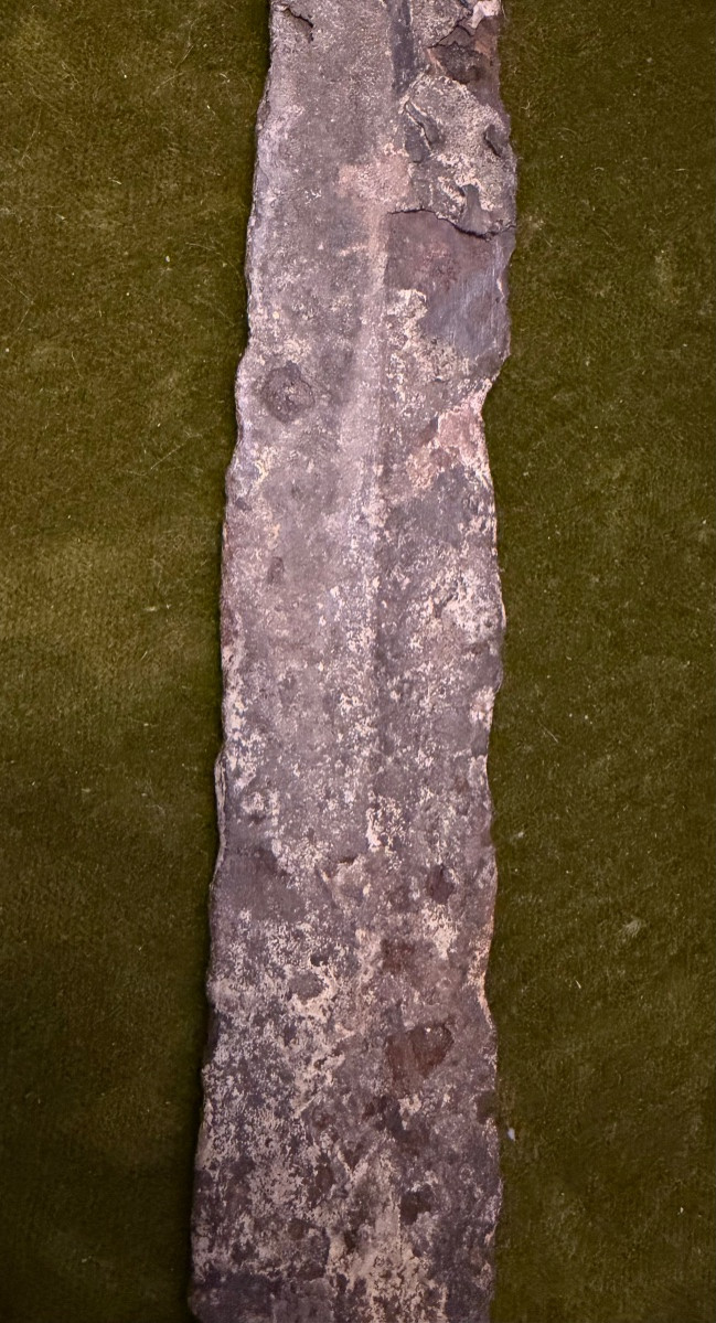 Roman Short Sword Blade, 2nd Or 3rd Century. Excavated Object.-photo-4
