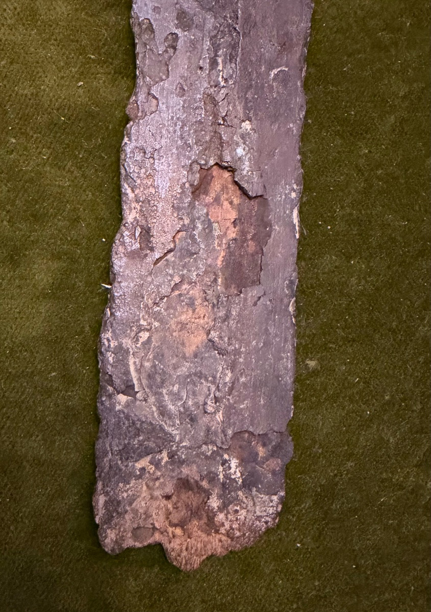 Roman Short Sword Blade, 2nd Or 3rd Century. Excavated Object.-photo-1
