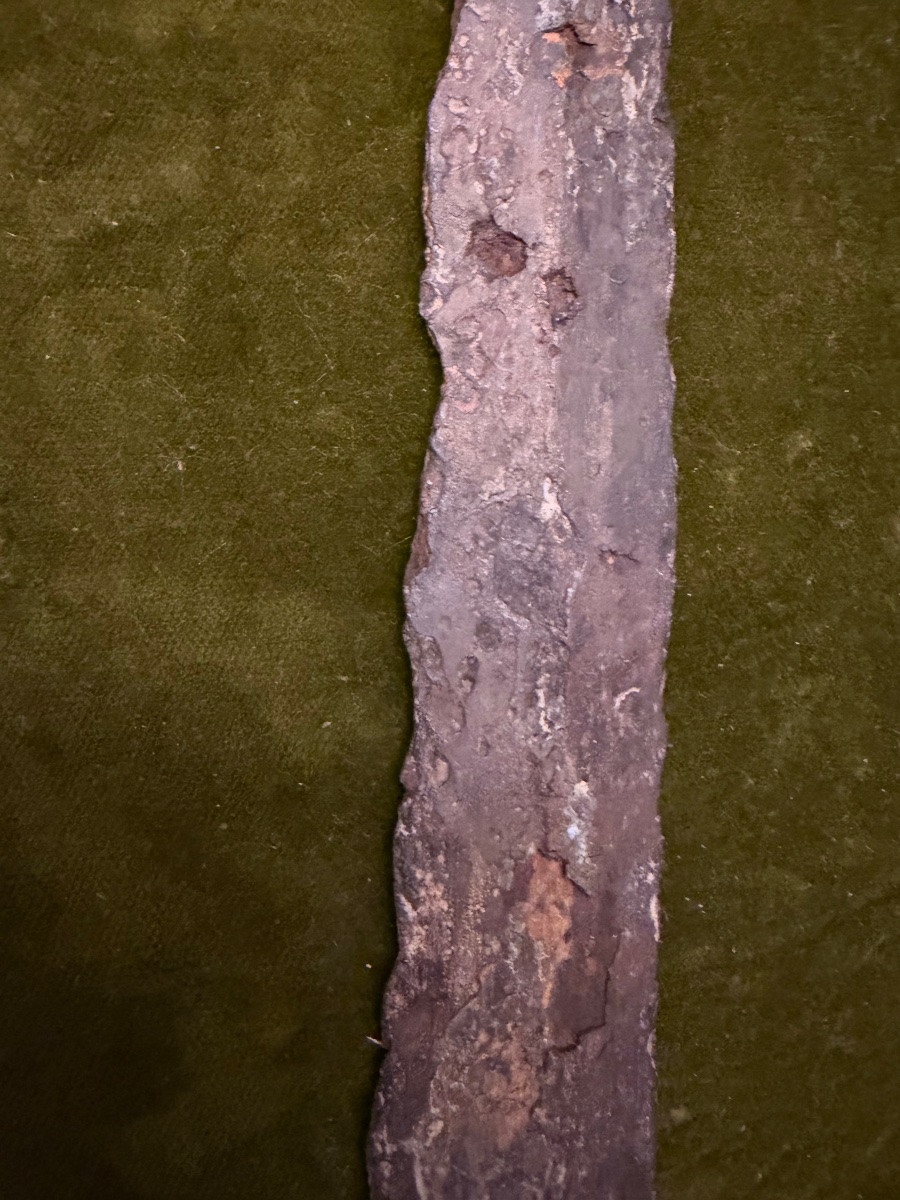 Roman Short Sword Blade, 2nd Or 3rd Century. Excavated Object.-photo-3