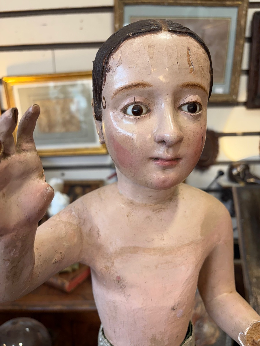 Procession Statue Of The Infant Jesus, Spain. 18th Century.-photo-2