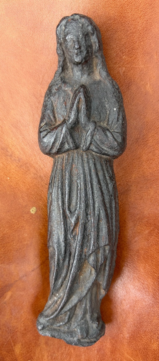 Marie Madeleine en fonte, XVII eme siècle. France.