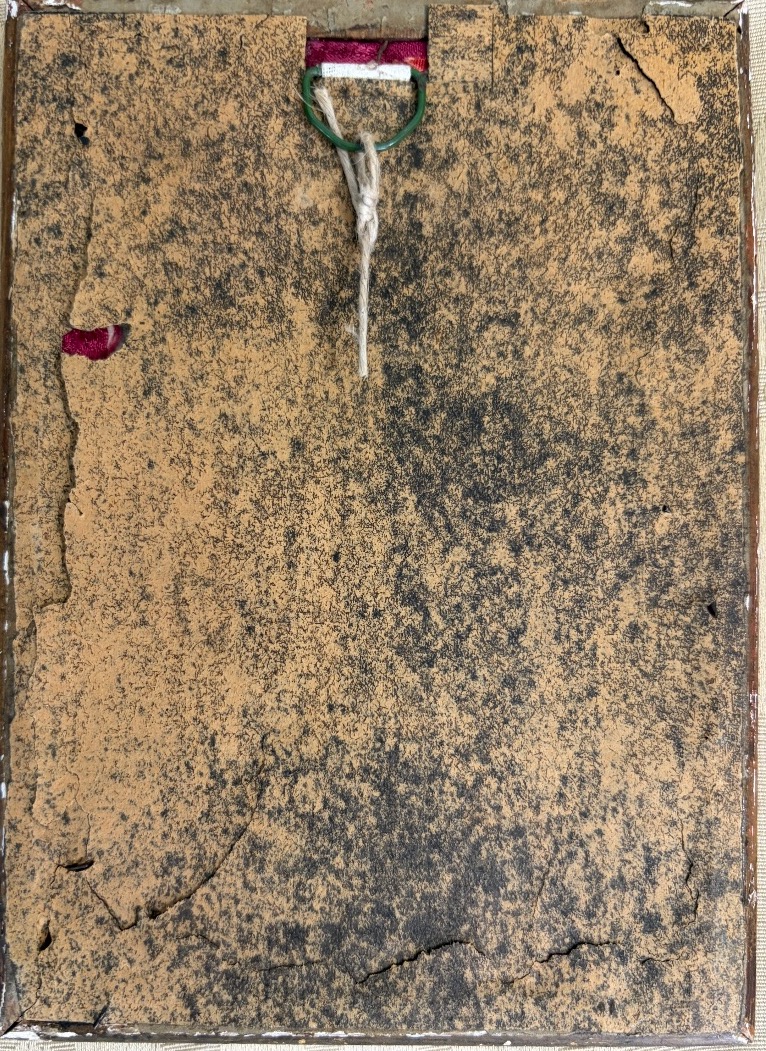 Portrait d’Henri IV , en bronze patiné, lauré, dans un encadrement en bois doré .-photo-6