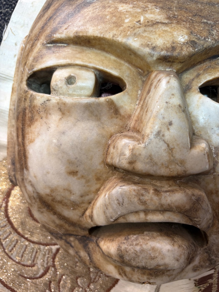 Masque en jadéite, Mexique. -photo-4