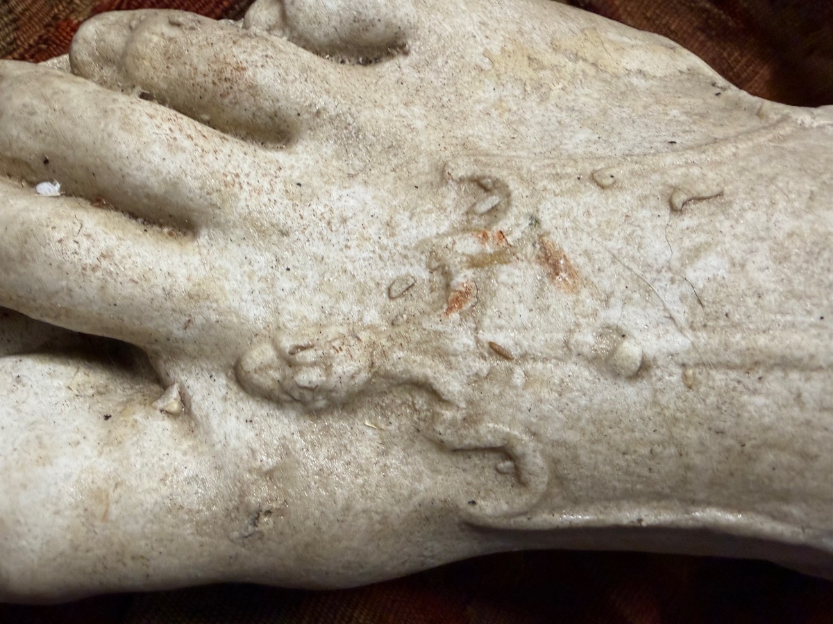 Foot Of A Roman Soldier Wearing A Sandal, Study Cast, Early 20th Century, Sandal-photo-2