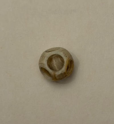 Ensemble de cinq petites boules de Canton, en ivoire, XIX eme siècle. -photo-6