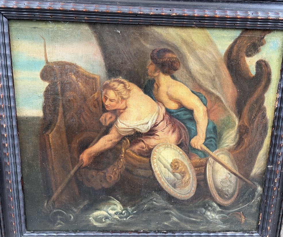 Huile sur toile, XVIII eme ou XIX éme siècle. D’après Rubens. 