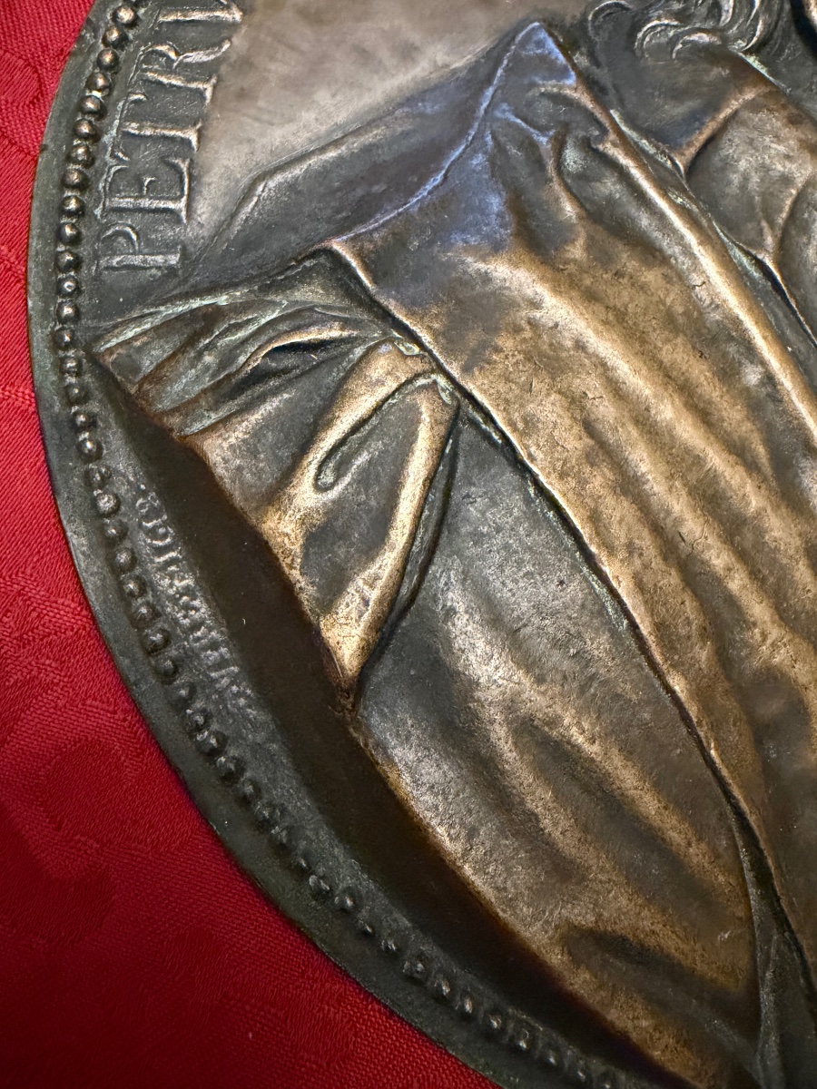 Bronze Medal By G. Dupré, Pierre Jeanin, Superintendent Of Finances Under Louis XIII.-photo-1