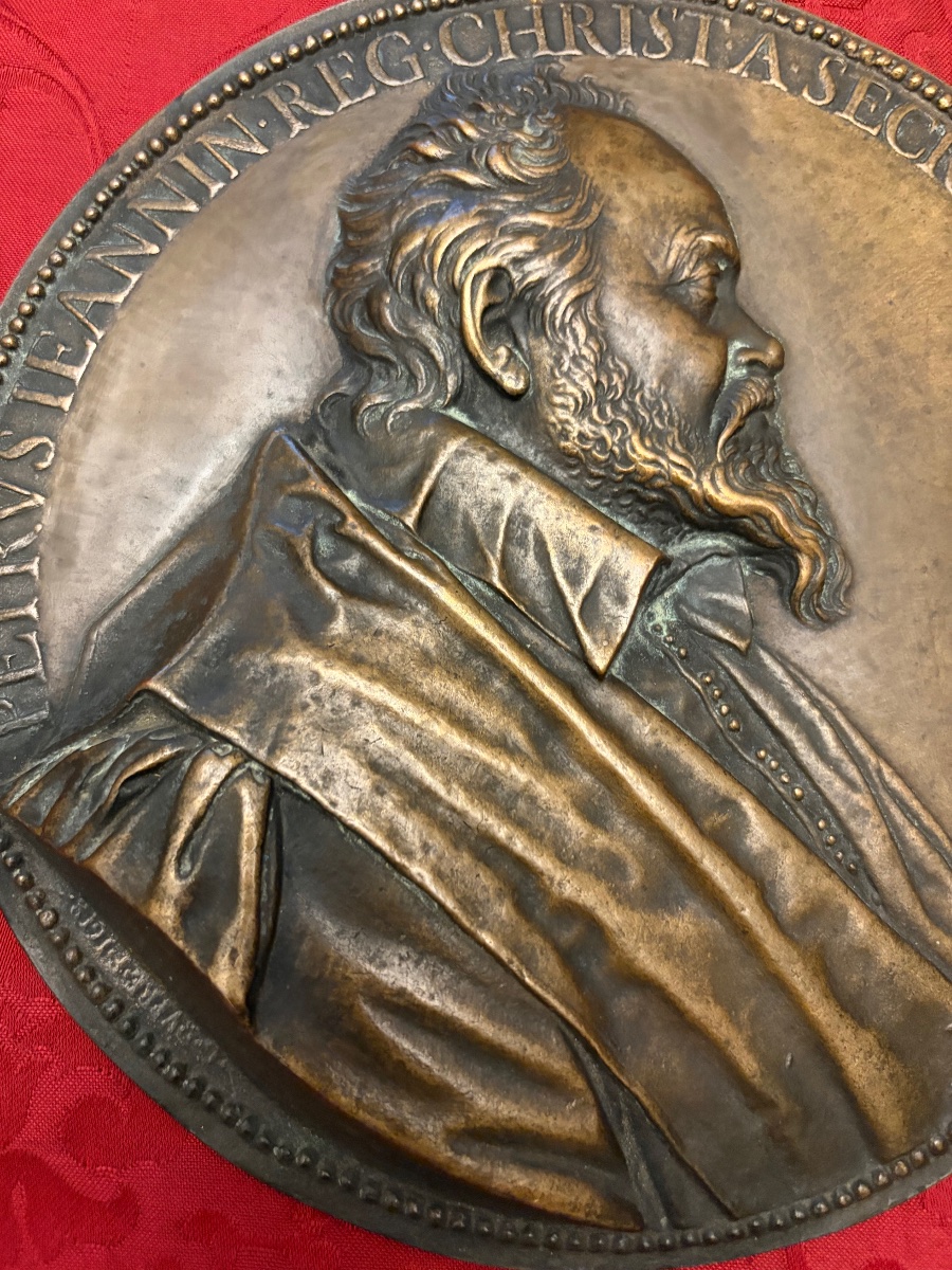 Bronze Medal By G. Dupré, Pierre Jeanin, Superintendent Of Finances Under Louis XIII.-photo-3