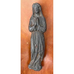 Marie Madeleine en fonte, XVII eme siècle. France.