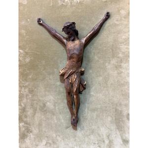 Crucifix en bois XVIII Eme siècle, France.