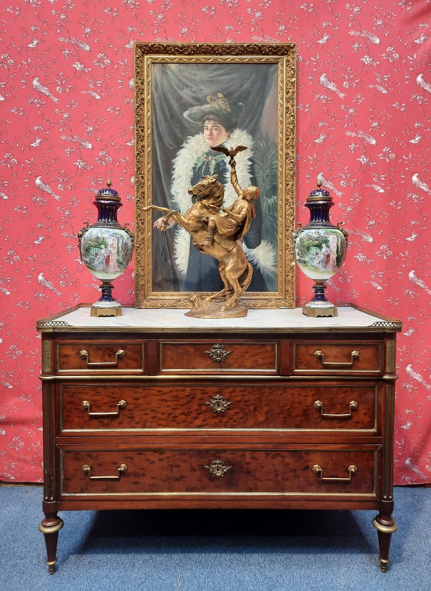 Commode d'époque Louis.XVI XVIIIÈME 