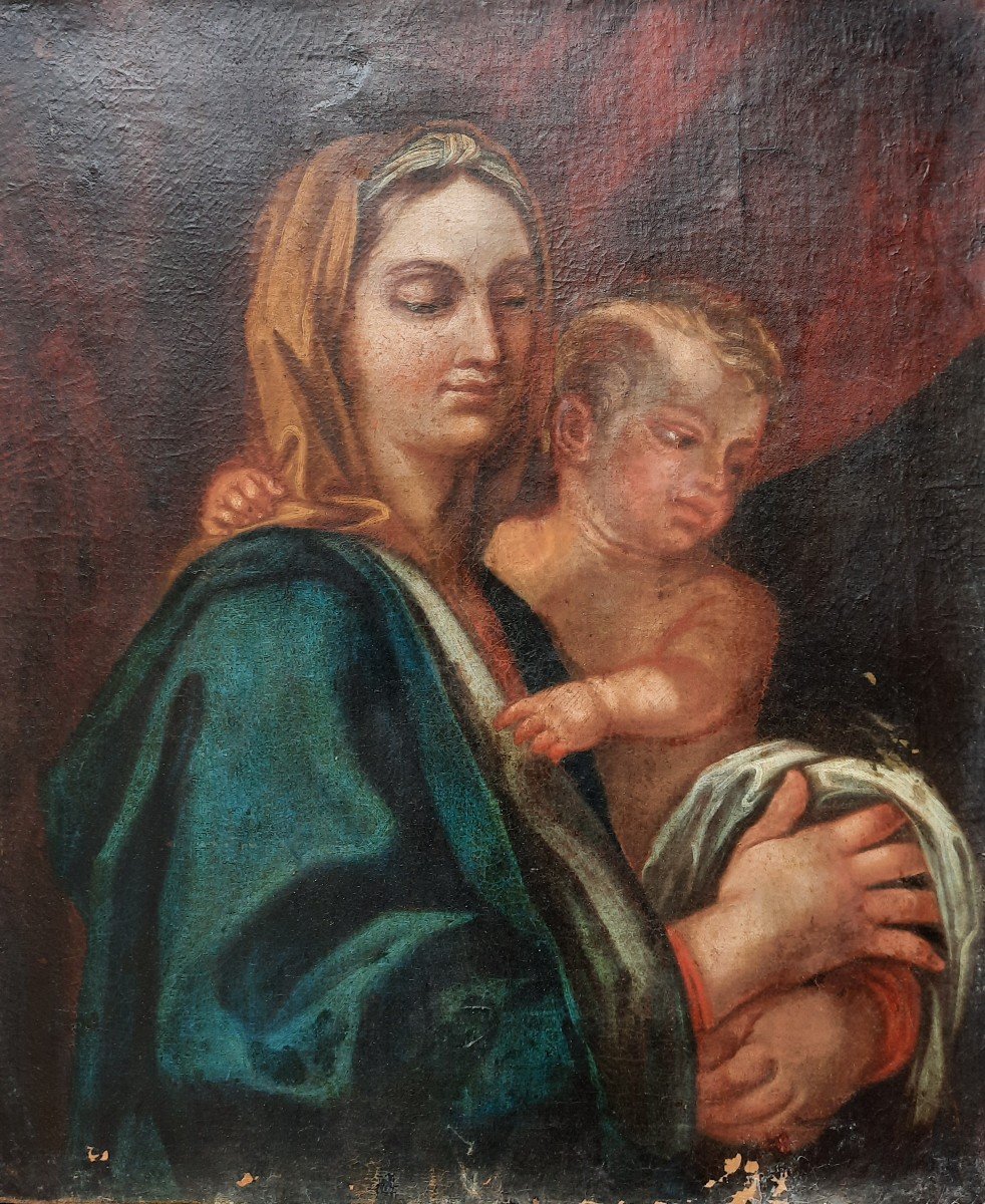Virgin And Child, 19th Century