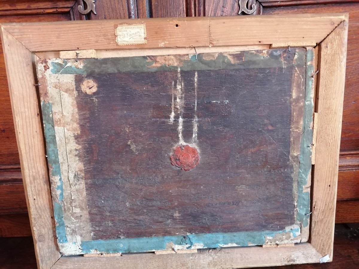 Peinture Sur Bois Berger Dormant-photo-4