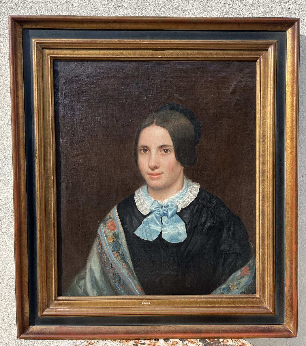 Portrait de femme d’époque XIXème 
