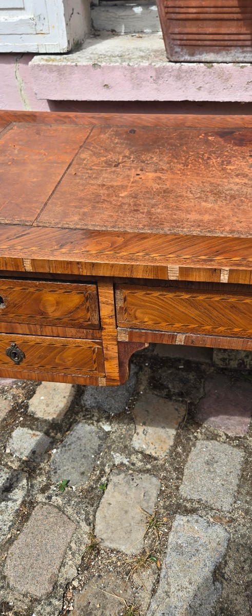Double-sided Desk From The Early 18th Century-photo-1