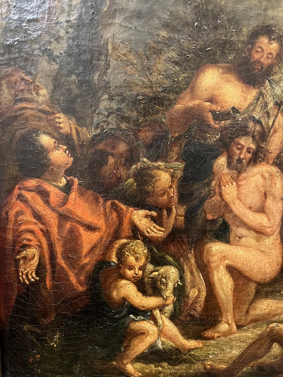 École du XIXEME Le baptême du christ. -photo-4
