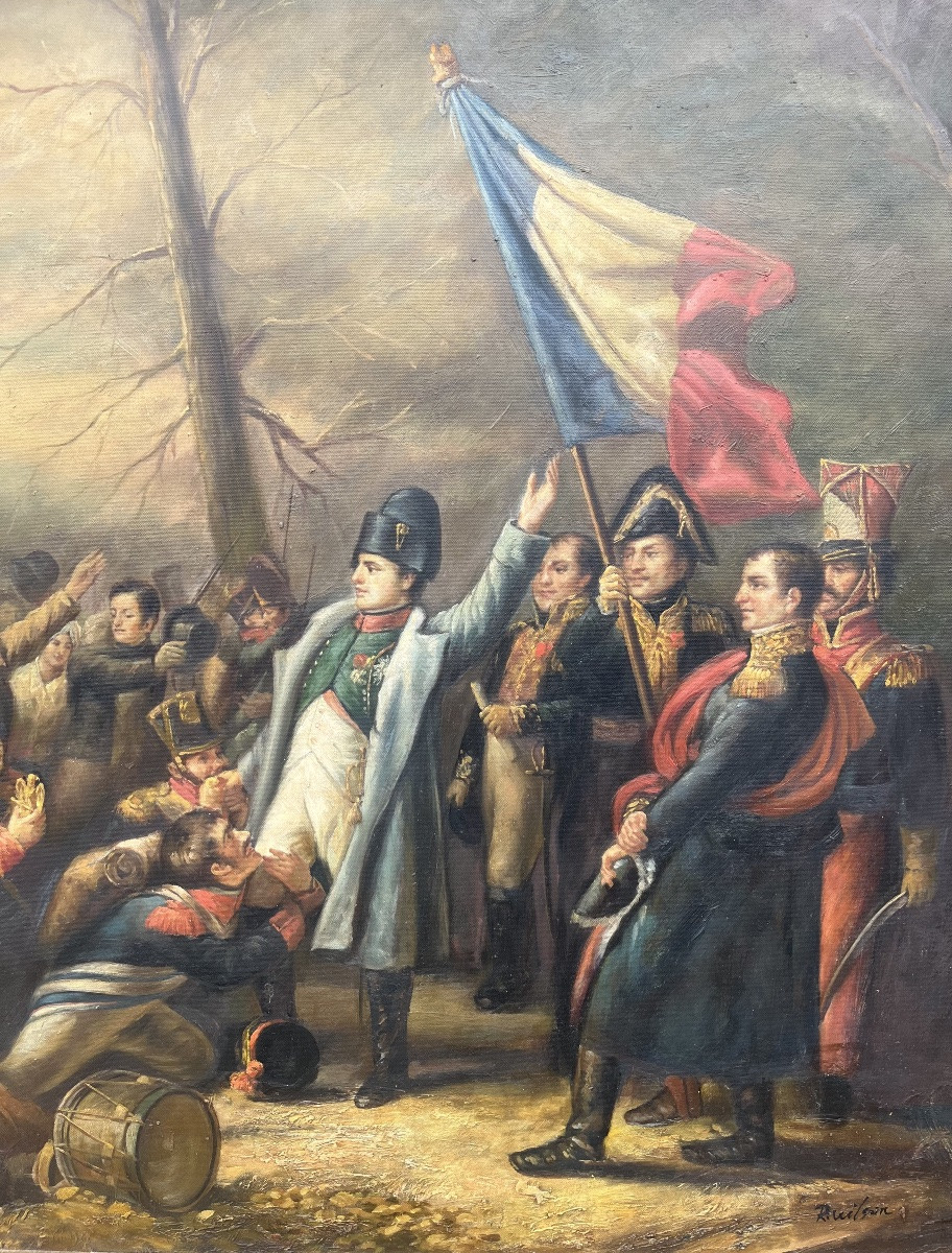 Napoleon's Return From The Island Of Elba.-photo-1