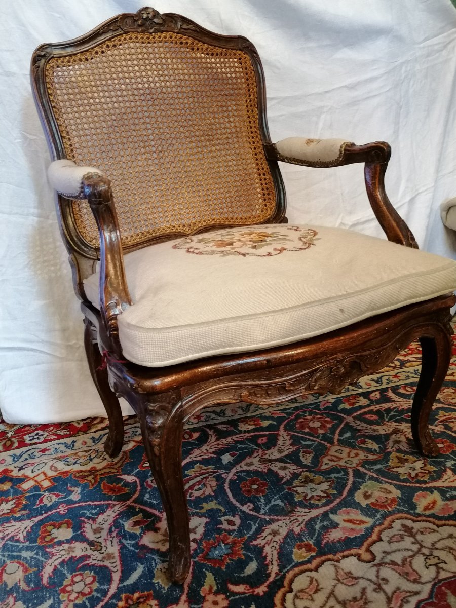 Fauteuil d'époque Louis.XV