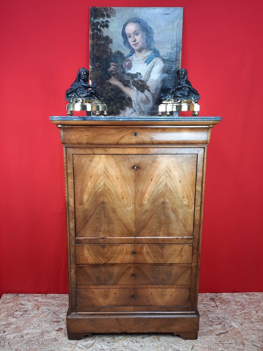 Secrétaire Louis Philippe époque XIXème.