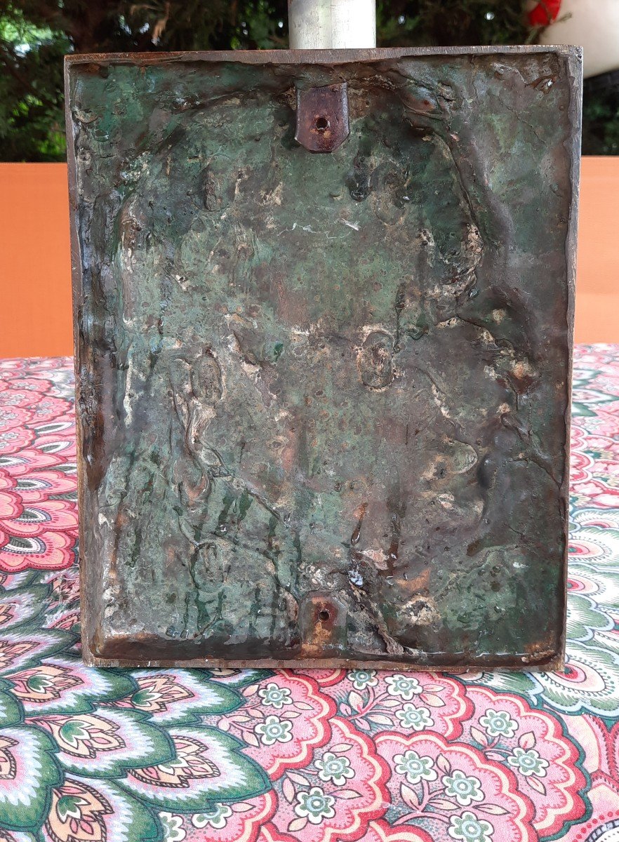 Bas Relief en bronze Mr.Rombaldi -photo-2