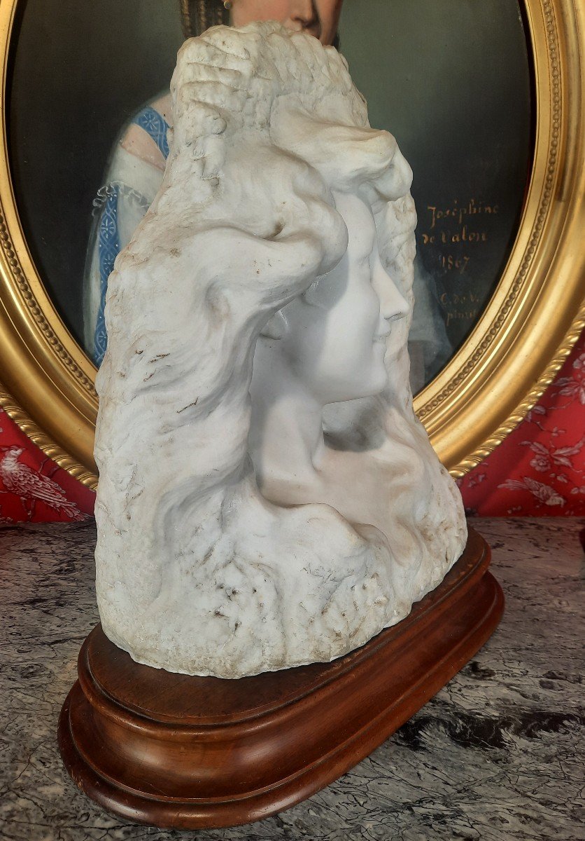 Profile Of A Woman In Marble -photo-2