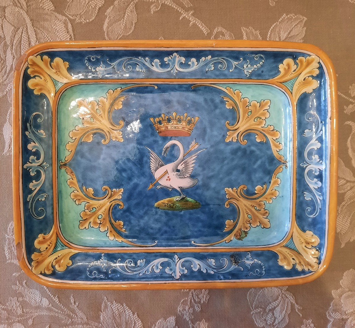 Earthenware Dish "ulysse Blois"