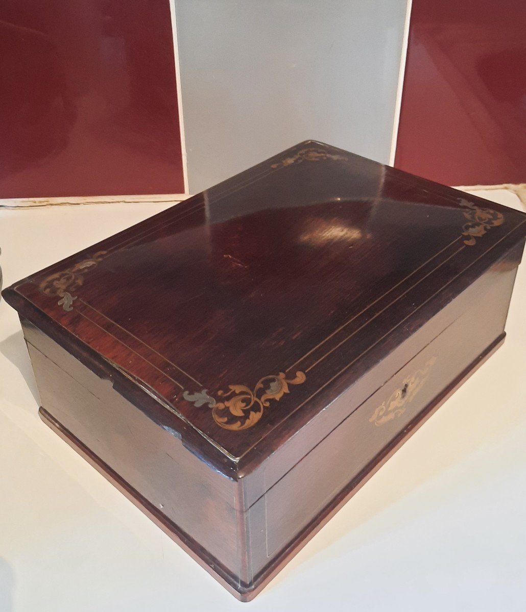Napoleon III Rosewood Box-photo-2