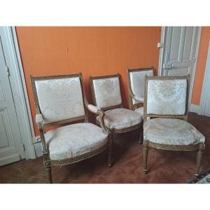 Set Of Louis XVI Style Seats