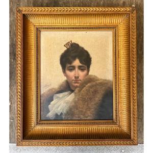 Portrait Of A Woman 19th Century 