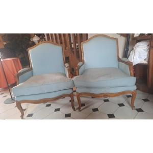 Pair Of Mid-century Armchairs