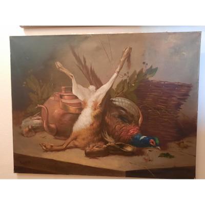 Still Life With Lips And Pheasants.