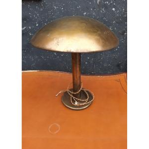 Lampe de bureau de forme champignon XXème 