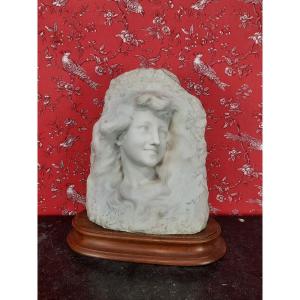 Profile Of A Woman In Marble 