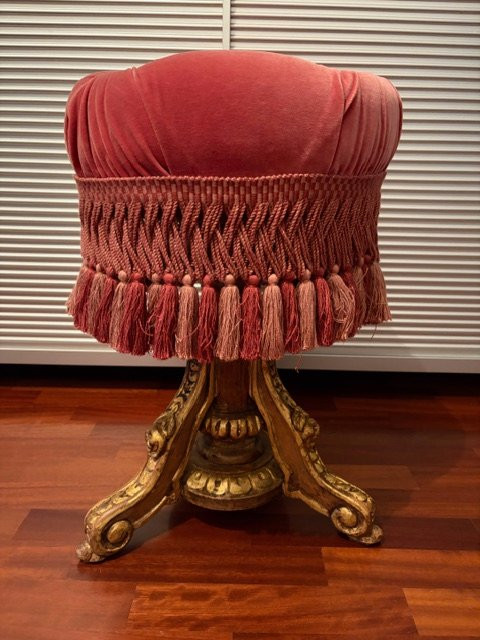 Napoleon III Style Stool-photo-2
