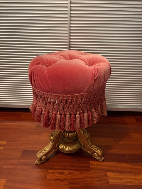 Napoleon III Style Stool-photo-3