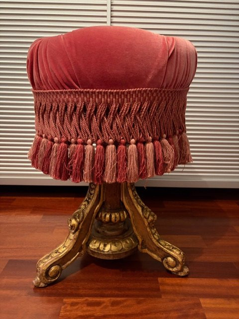 Napoleon III Style Stool-photo-6
