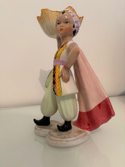 Ceramic sculpture, Odalisque, G. Girardi-photo-5