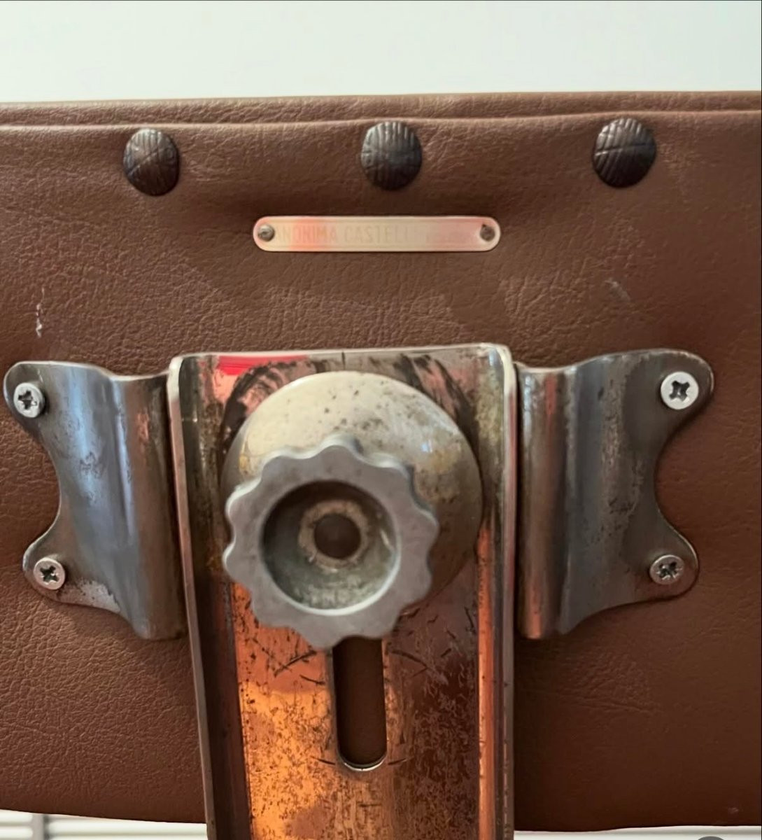 Anonima Castelli Chair In Wood And Metal-photo-5