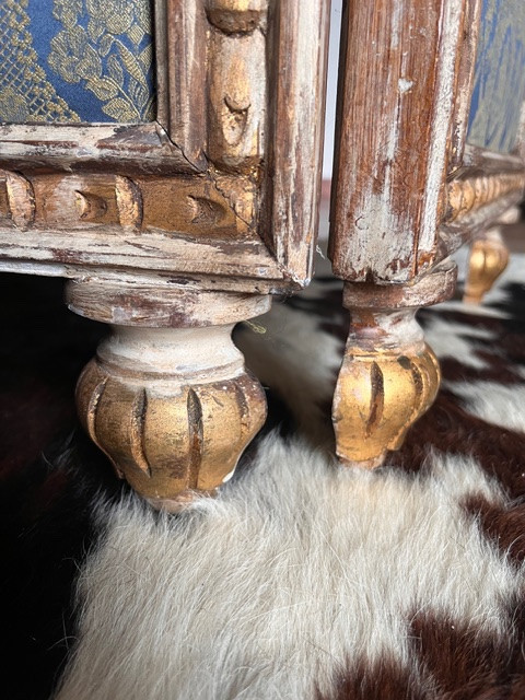 Paravent décoratif ò trois panneaux, Style Louis XVI-photo-6