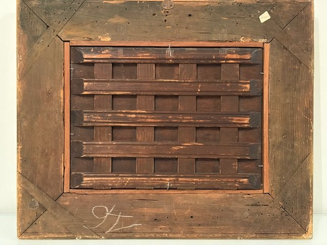 Tableau représentant deux jeunes femmes, Paul L. Billou (1821-1868)-photo-8