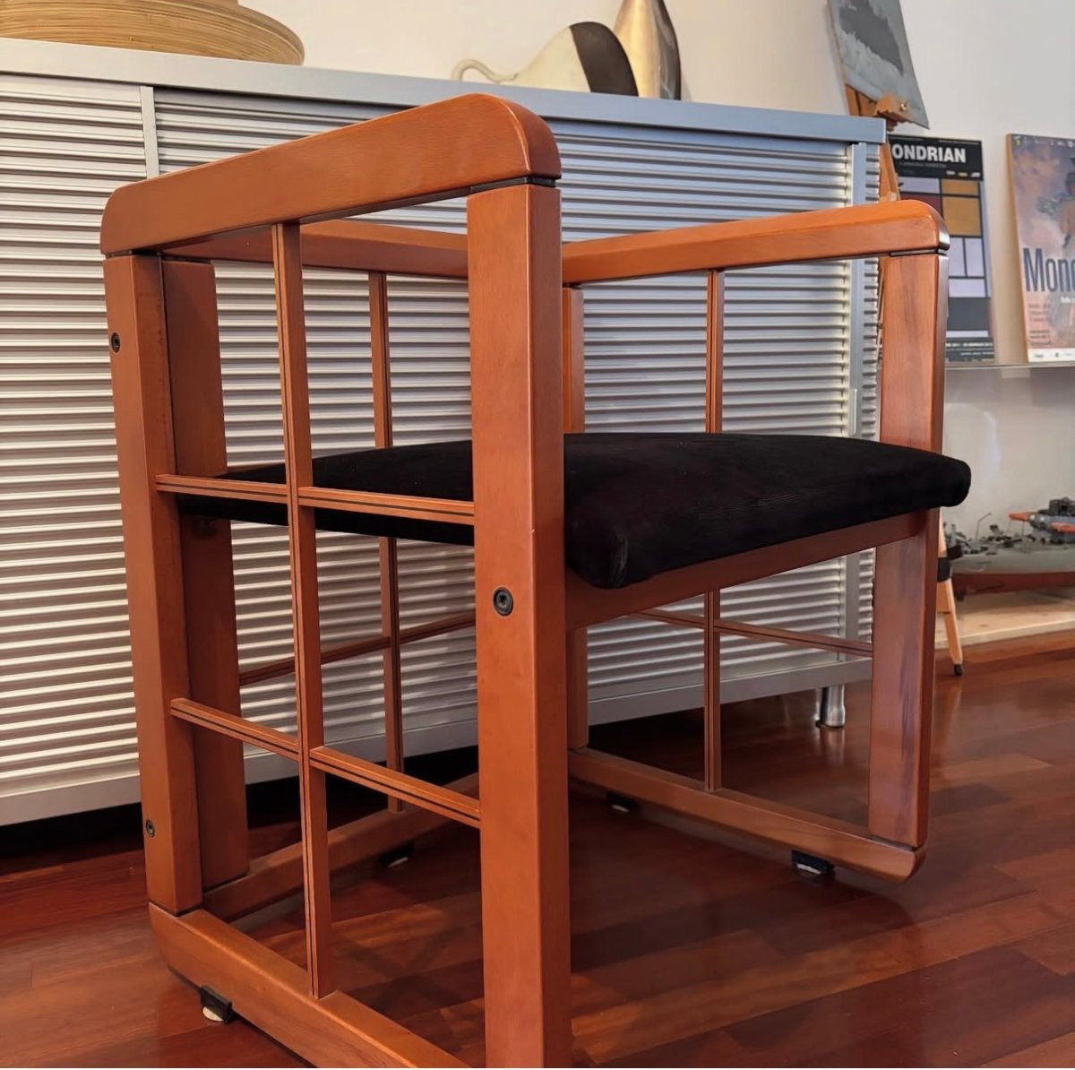 Fox Hunt Series, Cherry Wood Armchair, Fabrizio Poldaretti-photo-2