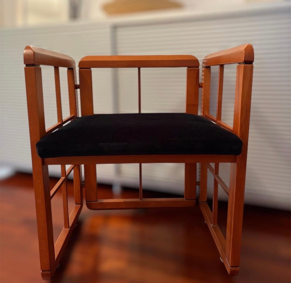 Fox Hunt Series, Cherry Wood Armchair, Fabrizio Poldaretti-photo-5