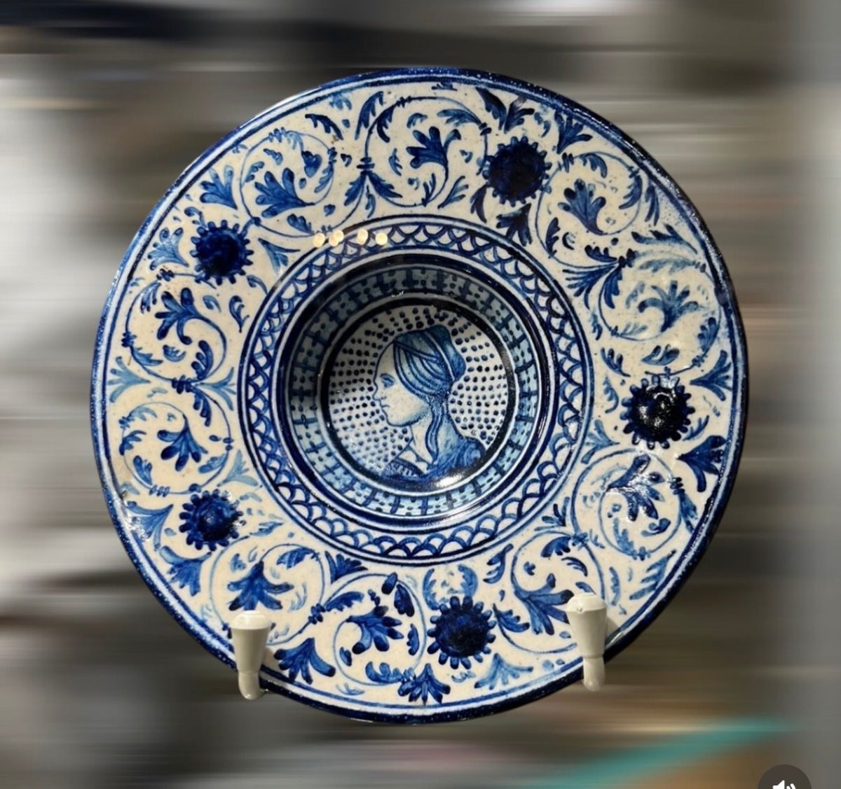 Assiette,  Melandri Focaccia,  fin du XIXe siècle-photo-3