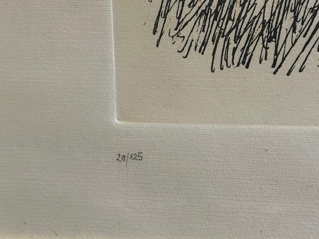 Guttuso, 1912-1987, "the Tree In The Garden."-photo-6