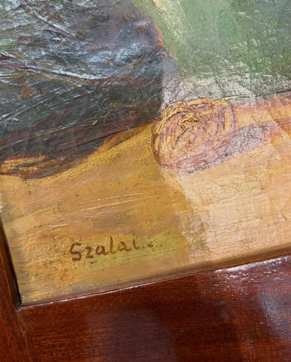 Paire de natures mortes, fin XIXe siècle, Szalai-photo-3
