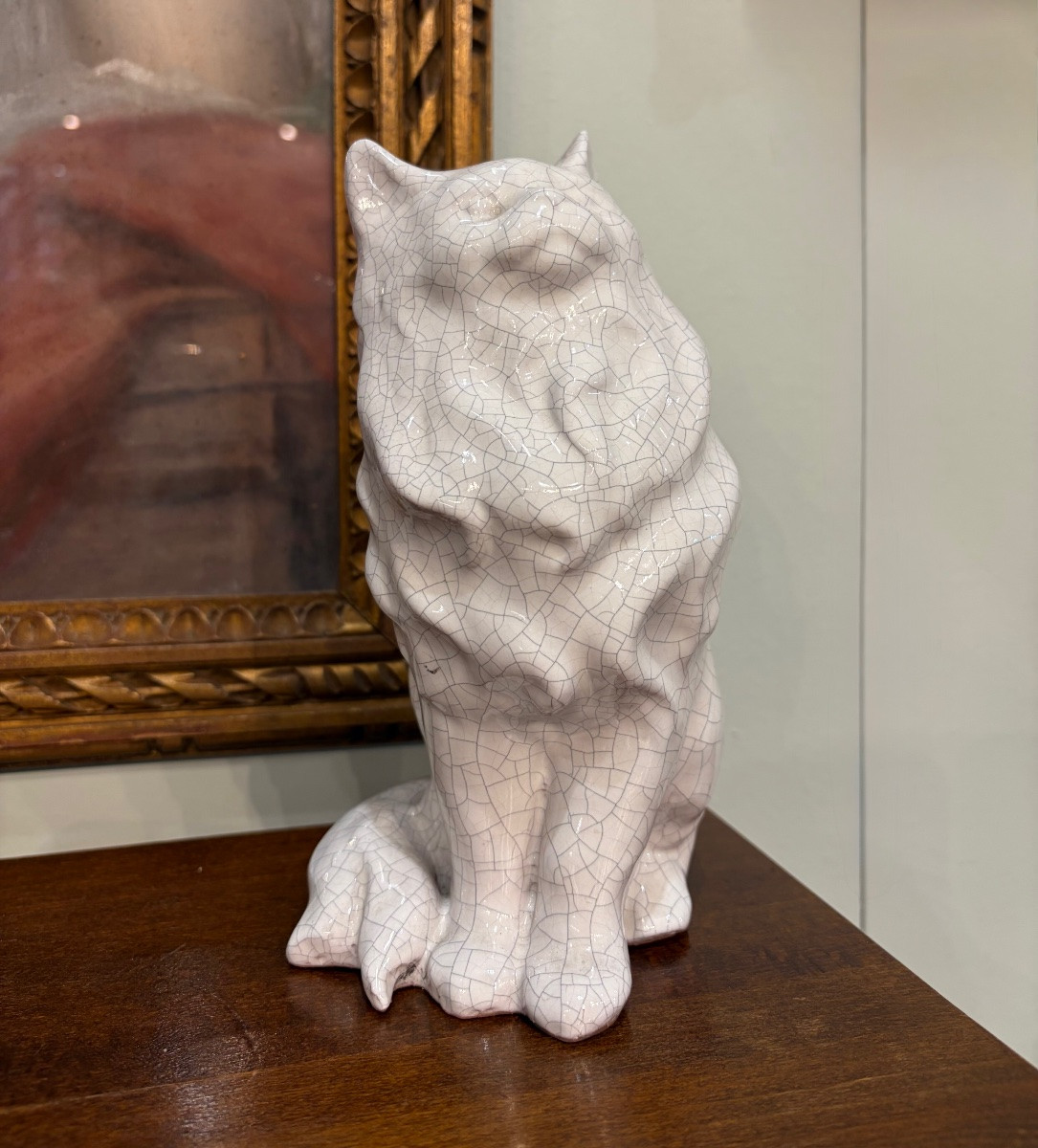 Ceramic Cat,  Minghetti Manufacture -photo-2