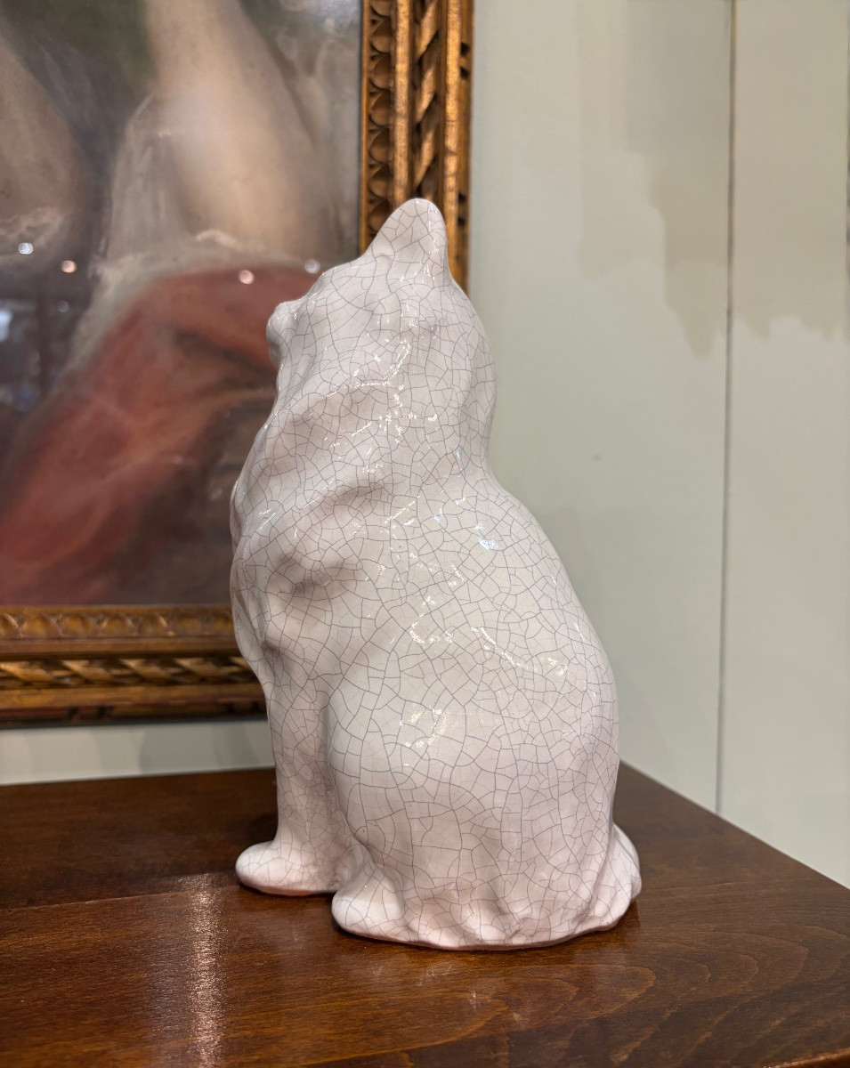 Ceramic Cat,  Minghetti Manufacture -photo-2