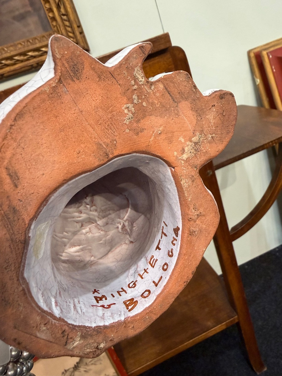 Ceramic Cat,  Minghetti Manufacture -photo-3