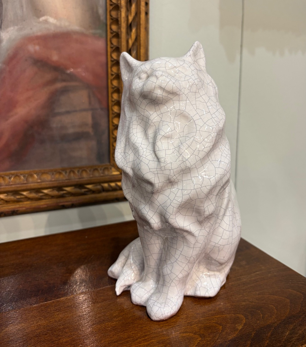 Ceramic Cat,  Minghetti Manufacture -photo-4