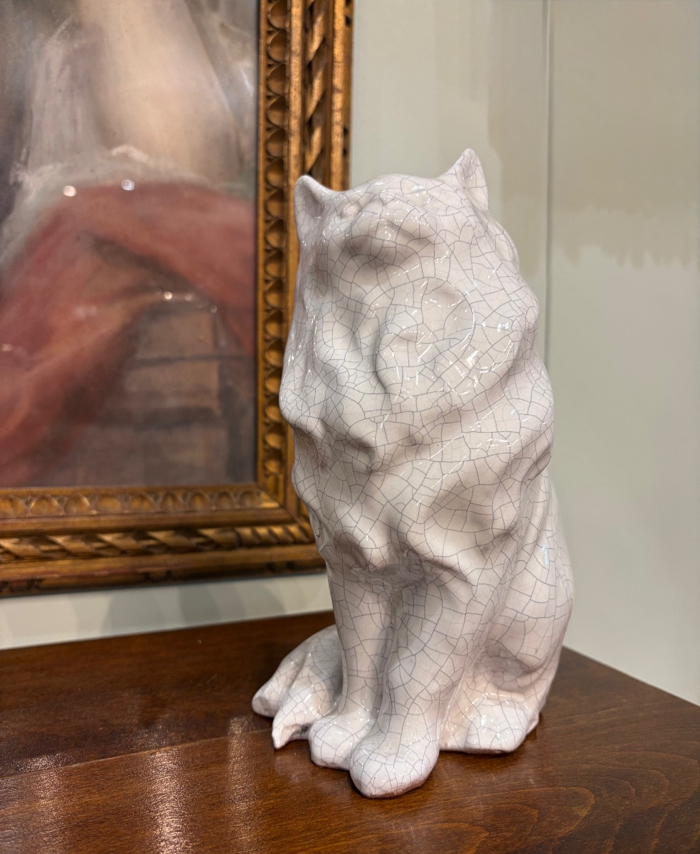 Ceramic Cat,  Minghetti Manufacture -photo-6